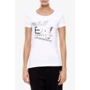 T-shirt Korte Mouw Emporio Armani EA7 7W000720 AF10373-U0002 WHITE