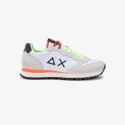 Lage Sneakers Sun68 Z36102 TOM FLUO-502 01 BIANCO