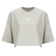 T-shirt Korte Mouw adidas Essentials 3-Stripes Cotton Loose T-Shirt