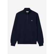 Trui Lacoste High neck zip up fleece sweatshirt