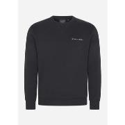 Sweater Lyle &amp; Scott Loopback embroidered crew neck sweatshirt