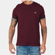 T-shirt Korte Mouw Fred Perry Twin tipped cuff t-shirt