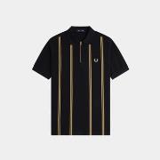 Polo Shirt Korte Mouw Fred Perry Vertical stripe polo shirt
