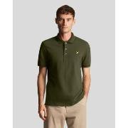 T-shirt Lyle &amp; Scott SP400VOG POLO-W485 OLIVE