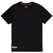 T-shirt Korte Mouw Alpha Industries SS258504-03 BLACK