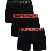 Boxers Superdry 3-pack boxershorts van biologisch katoen