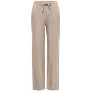 Harembroek Only Onlgoa Mw Linen Bl Pull-Up Pant Cc Pnt 15363676