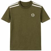 T-shirt Sergio Tacchini Locchi T-Shirt Dark Olive/Gardenia