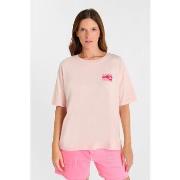 T-shirt Korte Mouw Le Temps des Cerises KREEFT T-shirt