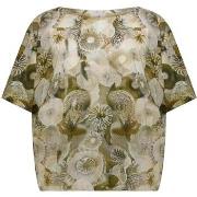 Blouse Deha Allover Cotton Muslin Top