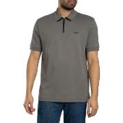 Polo Shirt Korte Mouw HUGO Dalomino Zip Polo Shirt