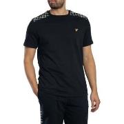 T-shirt Korte Mouw Lyle &amp; Scott T-shirt met ruitjespatroon