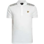 Polo Shirt Korte Mouw Lyle &amp; Scott Polo shirt met ruitjespatroon