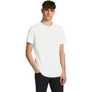 Polo Shirt Lange Mouw Jack &amp; Jones JJEBASHER TEE O-NECK SS NOOS 12...