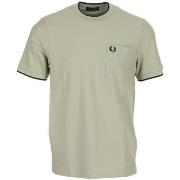 T-shirt Korte Mouw Fred Perry Pocket Detail Pique T-Shirt