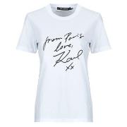 T-shirt Korte Mouw Karl Lagerfeld WITH LOVE T-SHIRT