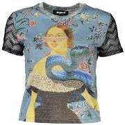 T-shirt Korte Mouw Desigual 23swtkba