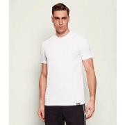 T-shirt Korte Mouw Dsquared D9M206200-110 WHITE/BLACK