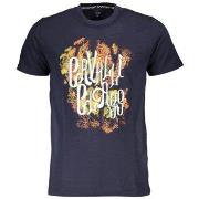 T-shirt Korte Mouw Roberto Cavalli qxt61mjd060233aea3blu049262xl