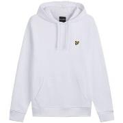 Sweater Lyle &amp; Scott ML416VOG PULLOVER HOODIE-626 WHITE