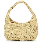 Handtas Calvin Klein Jeans BOLD CK RAFFIA SM SHOULDER BAG