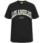 T-shirt Korte Mouw Jack &amp; Jones T-shirt coupe régulière col rond n...