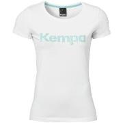 T-shirt Korte Mouw Kempa T-shirt Graphic blanc