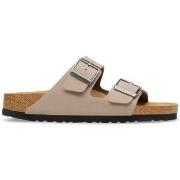 Slippers BIRKENSTOCK Arizona BS Birko-Flor Regular - Gray Taupe