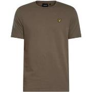 T-shirt Korte Mouw Lyle &amp; Scott Effen T-shirt met logo