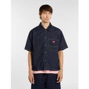 Overhemd Korte Mouw Dickies Denim shirt ss