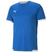 T-shirt Korte Mouw Puma T-shirt TeamLIGA Bleu