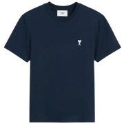 T-shirt Korte Mouw Ami Paris T-SHIRT HTS060.724.430 BLUE NIGHT