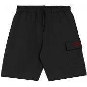 Korte Broek Propaganda PRBR759-01 SWEATSHORTS-BLACK