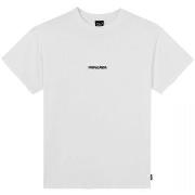 T-shirt Korte Mouw Propaganda PRTS659-02 T-SHIRT-RIBS WHITE