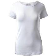 T-shirt Korte Mouw Hi-Tec T-shirt Lady Puro blanc