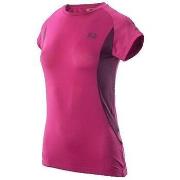 T-shirt Korte Mouw Iq T-shirt Treilo ajusté violet pour femme