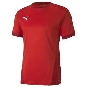 T-shirt Korte Mouw Puma T-shirt Teamgoal 23 Rouge