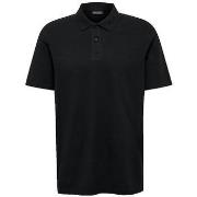 Polo Shirt Korte Mouw hummel Polo manches courtes Classic Noir