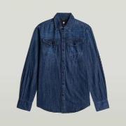 Overhemd Lange Mouw G-Star Raw Camisas Hombre Modèle D17431 D831