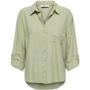 Overhemd Jacqueline De Yong Jdycaya Linen Loose L/S Shirt Wvn Dia 1534...