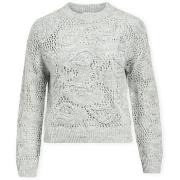 Trui Object Luca Knit - Medium Grey Melange