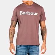 T-shirt Korte Mouw Barbour logo t-shirt