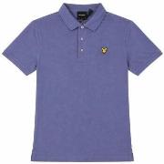 Polo Shirt Korte Mouw Lyle &amp; Scott Plain Polo Shirt Rich Navy