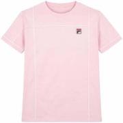 T-shirt Korte Mouw Fila Terri T-Shirt Pale Lilac/White
