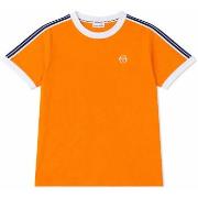 T-shirt Korte Mouw Sergio Tacchini Pino Ringer T-Shirt Orange Pepper/W...