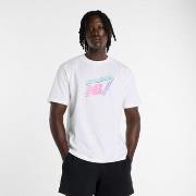 T-shirt Korte Mouw New Balance Classic tri-logo t-shirt