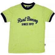T-shirt Korte Mouw Leone 1947 Boy T-Shirt Short Sleeves Real Boxing