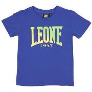 T-shirt Korte Mouw Leone 1947 Boy Short Sleeves Basic