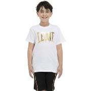 T-shirt Korte Mouw Leone 1947 Boy + Bermuda Italian Gold