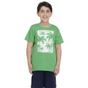 T-shirt Korte Mouw Leone 1947 Boy T-Shirt Short Sleeves Beach